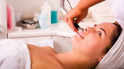 What type of skin lightening is offered in salons?