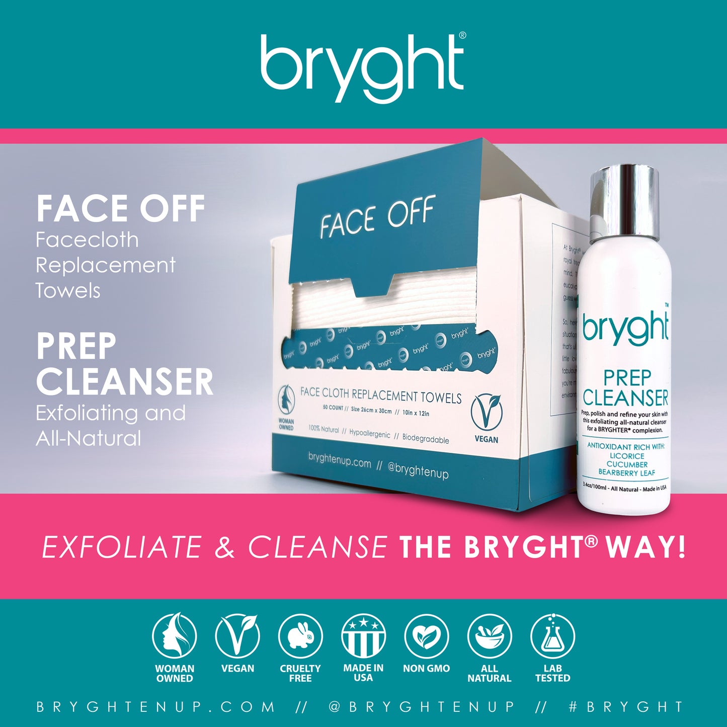 Face Off - Washcloth Replacement Towels