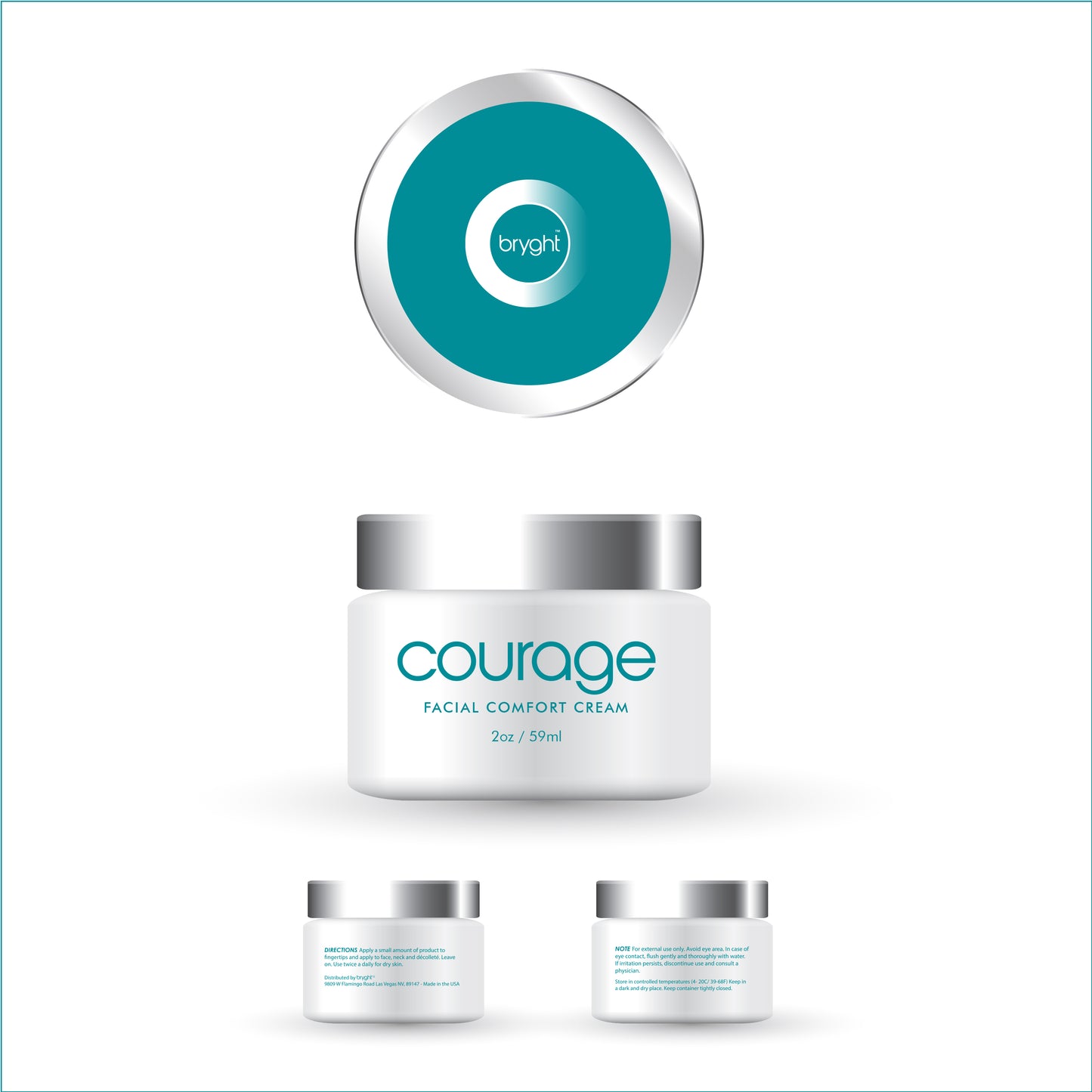 Crème Confort Visage Courage