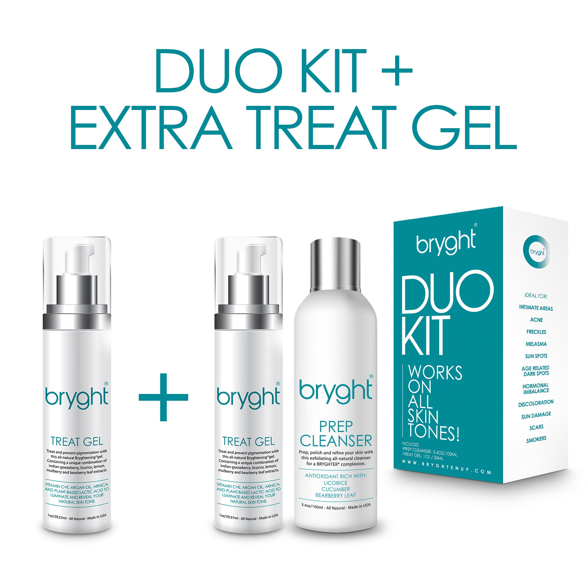 Bryght Duo Kit with Extra Treal Gel – bryght