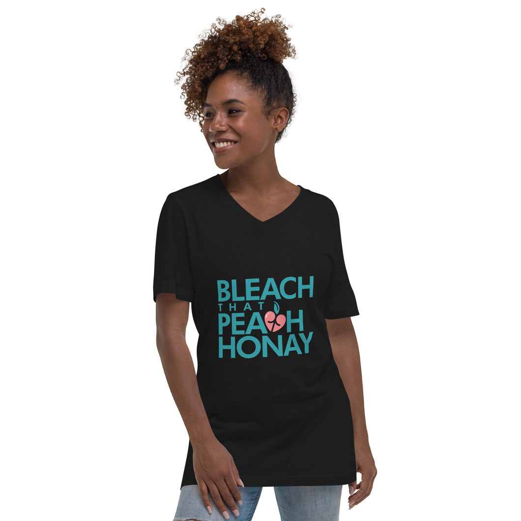 Bleach That Peach V-Neck T-Shirt