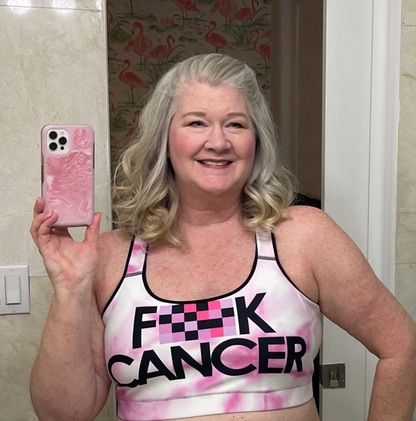 Brassière de sport FUCK Cancer