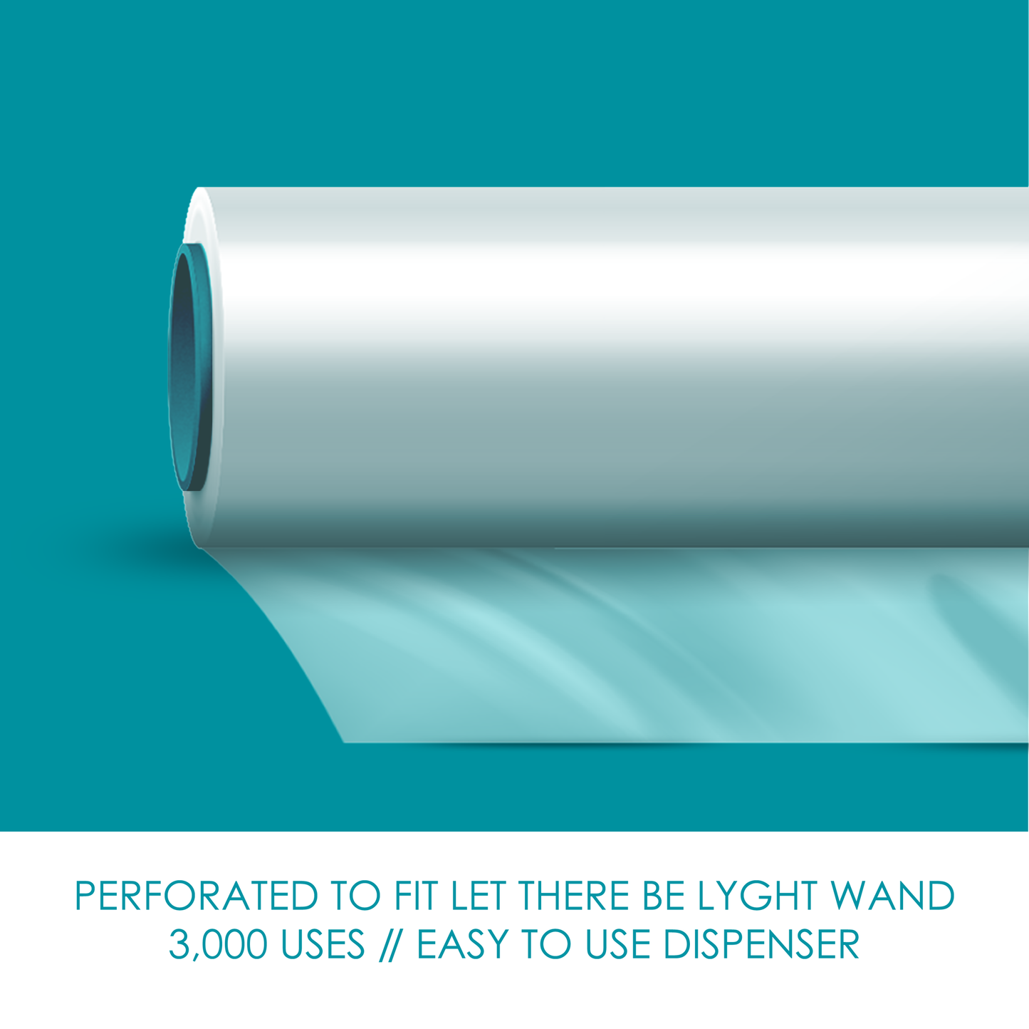 Wrap Your Wand (sanitary wrap for Let There Be Lyght LED Wand)