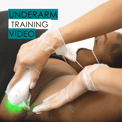 Video de entrenamiento para iluminar las axilas