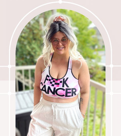 Brassière de sport FUCK Cancer