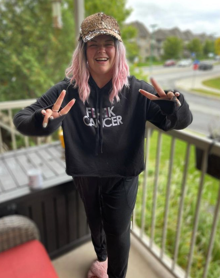 Pull FUCK Cancer * accent rose