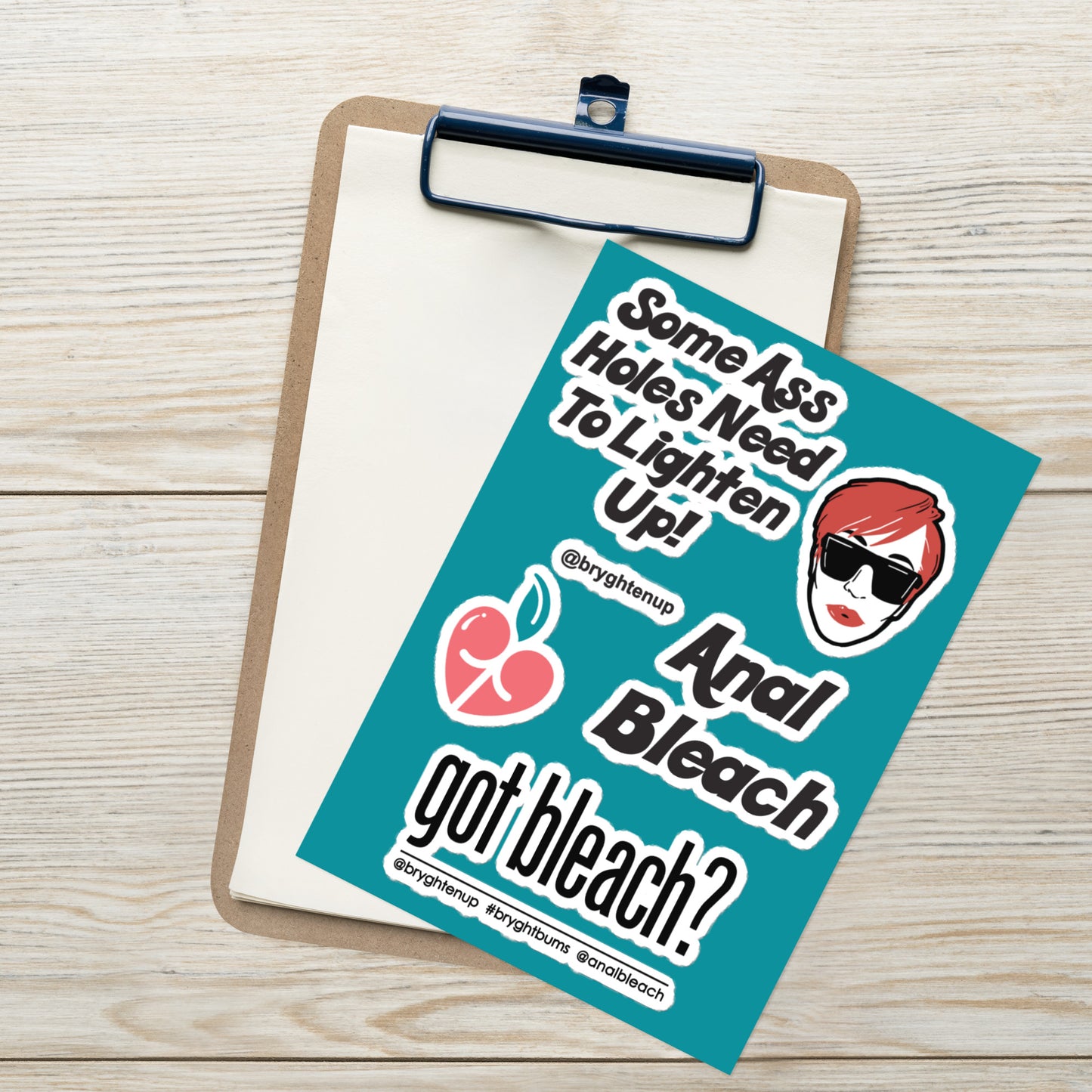 Bryght Icons Sticker sheet