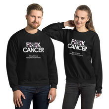 Load image into Gallery viewer, FUCK Cancer Sweater *pink accent
